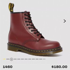 Dr. Martens 1460 Oxblood Boots NWT